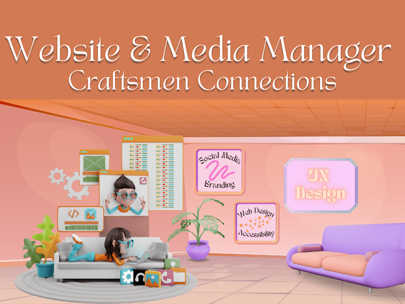 Cover image for Craftsmen Connections Website Revamp and Media Management