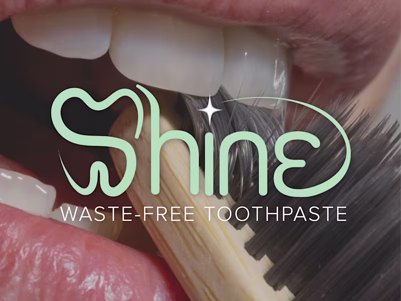 Cover image for Shine: Waste-Free Toothpaste Packaging Design