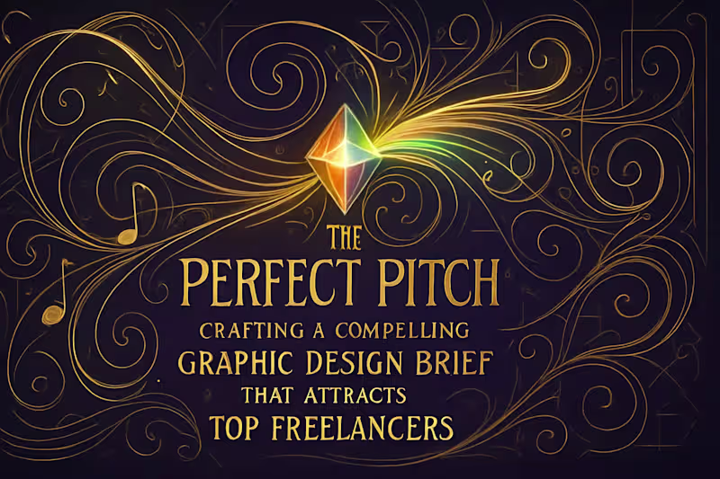 Cover image for The Perfect Pitch: Crafting a Compelling Graphic Design Brief that Attracts Top Freelancers