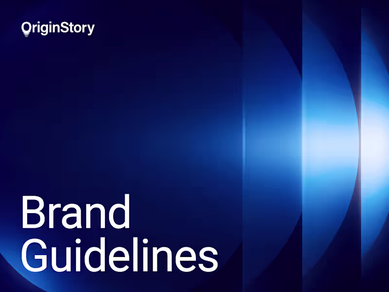 Cover image for Origin Story - Brand Identity & Guideline
