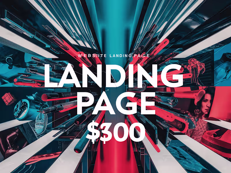 Cover image for 🚀 Turn Your Vision into Stunning Reality with a Landing Page 🌟