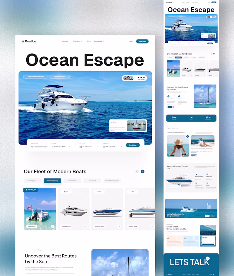 Cover image for Designed this Yacht & Boat