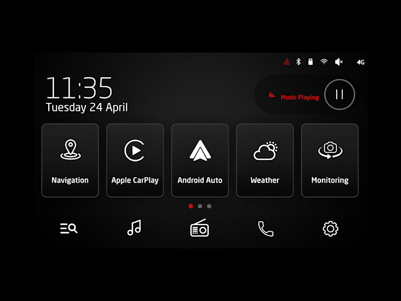Cover image for ISUZU | In-Car App