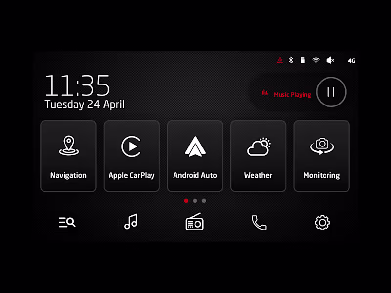 Cover image for ISUZU | In-Car App