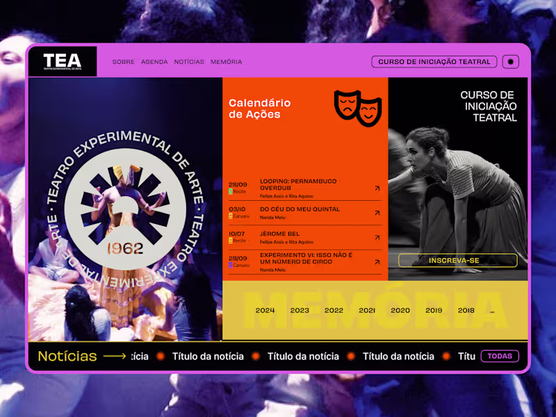 Cover image for TEA/ FETEAG/ Lycio Neves