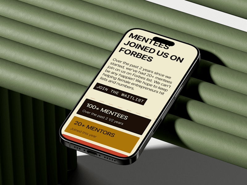 Cover image for Retro-Branded Landing Page Design for Membership Collective