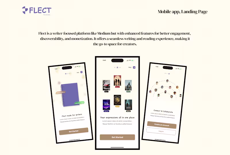 Cover image for Flect – A Platform for Writers