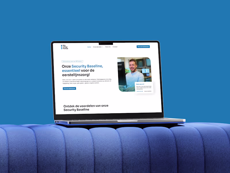 Cover image for Branding & Website for MijnVeiligePraktijk