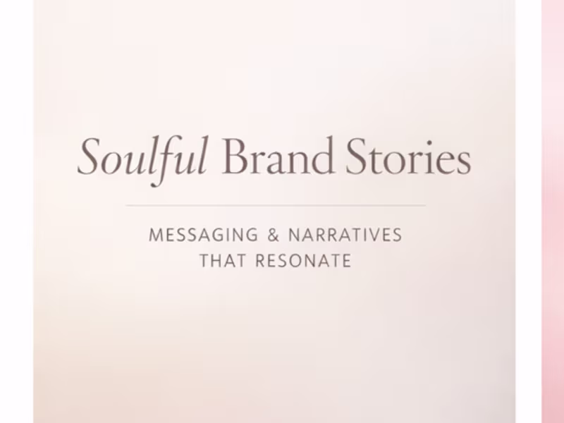 Cover image for Brand Story & Identity Strategist for Early-Stage Founders