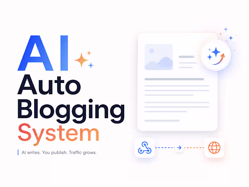 Cover image for AI-Driven Content Automation Pipeline for Publishers