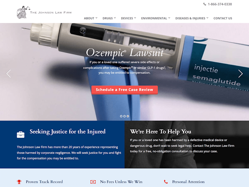 Cover image for Law Firm Wordpress Site Redesign Implementation