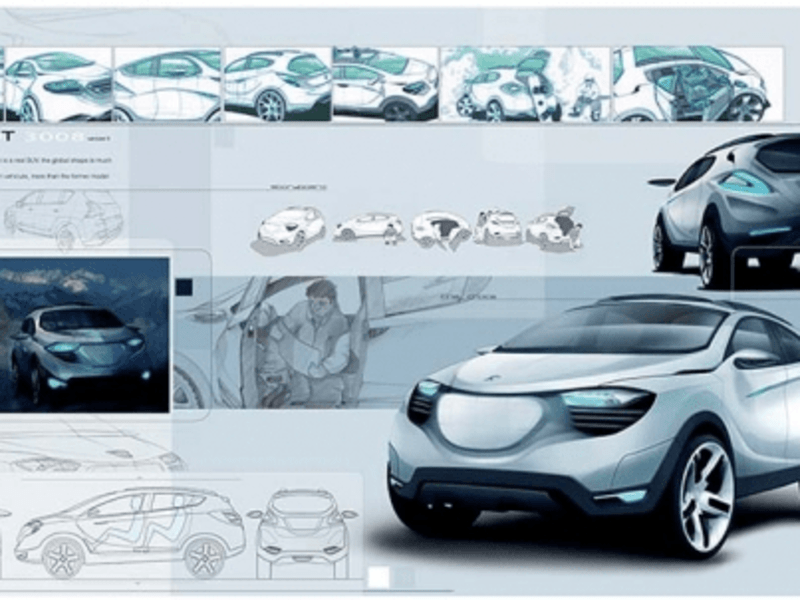 Cover image for Competitive Advantage of Automotive Industry with Design Thinki…