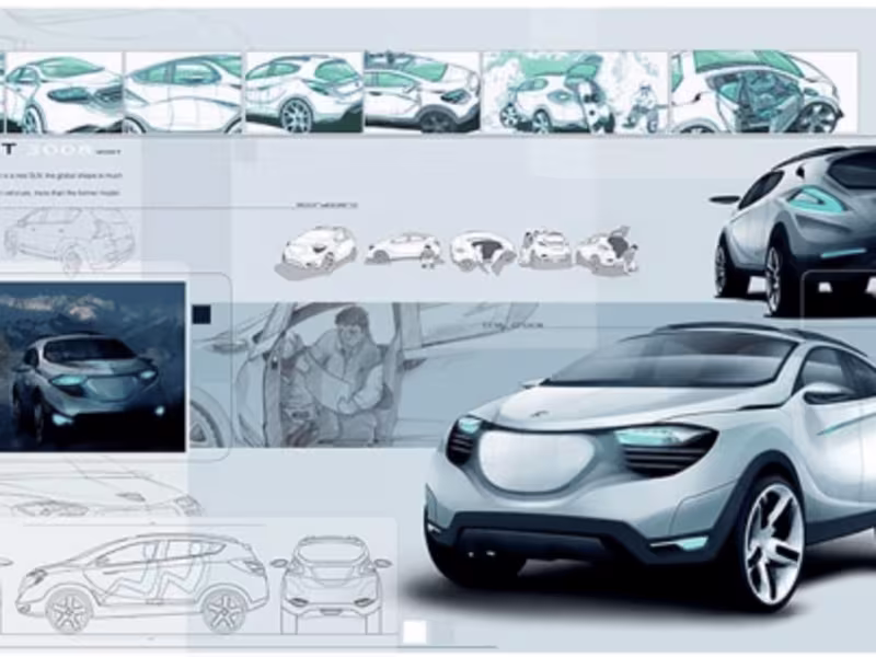 Cover image for Competitive Advantage of Automotive Industry with Design Thinki…