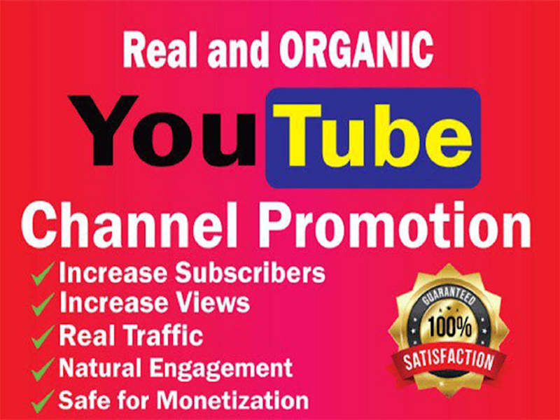 Cover image for I will do organic youtube promotion for channel monetization