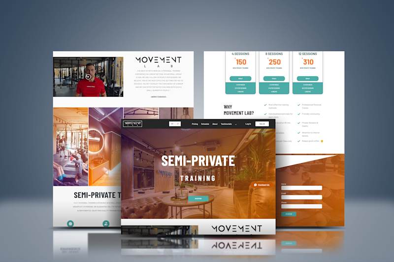 Cover image for Fitness & Gym Website | WordPress website