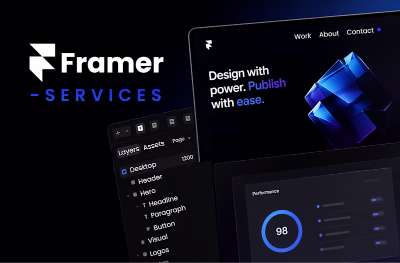 Cover image for Framer Website Design & Development