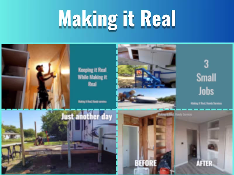 Cover image for Making It Real, Handy Services