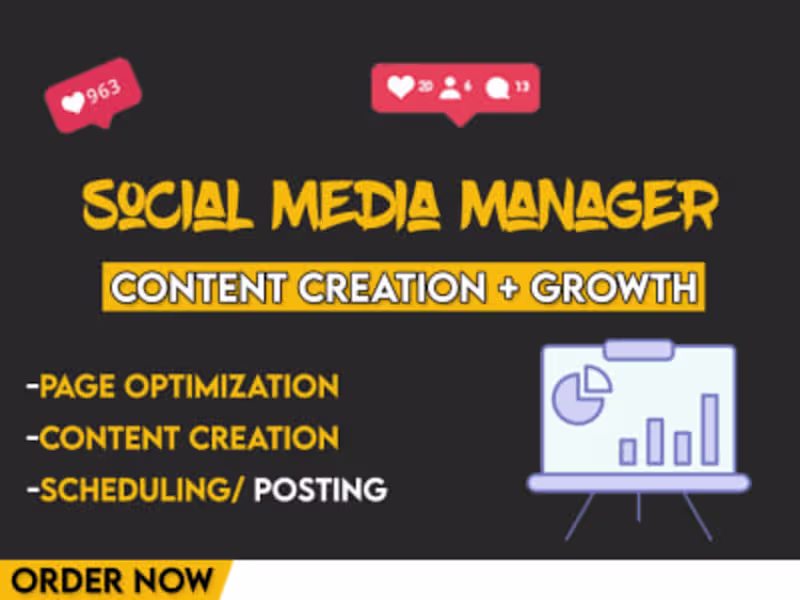 Cover image for Elevate Your Online Presence: Social Media Management Services.