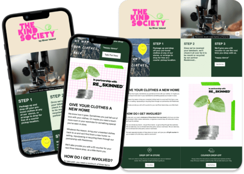 Cover image for River Island Take Back Scheme