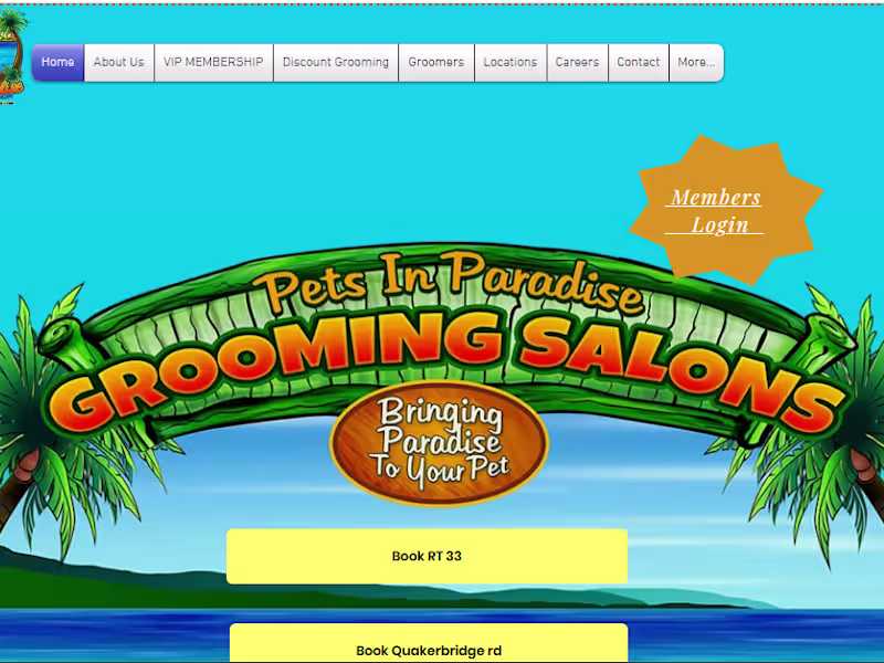 Cover image for Dog Groomer | Pets in Paradise | United States