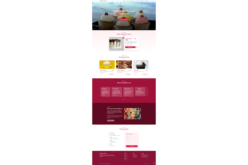 Cover image for Cherry on Top Landing Page