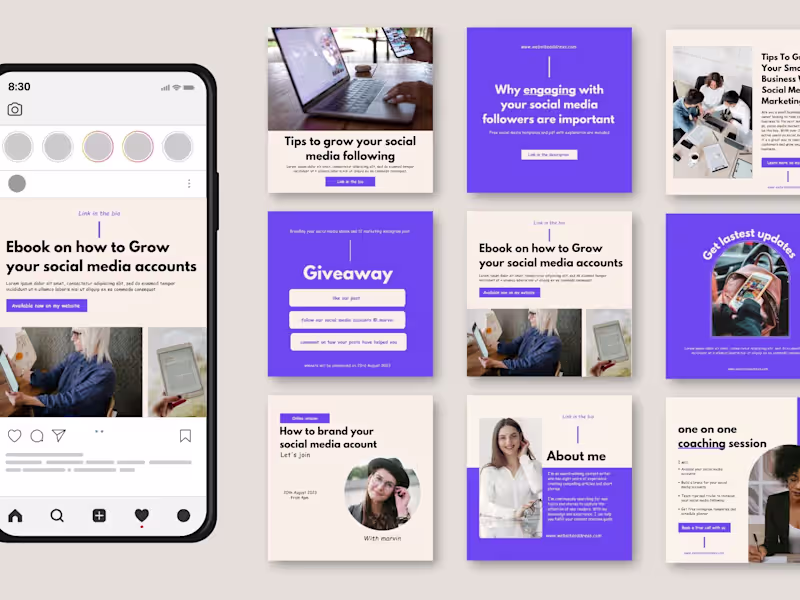 Cover image for Social Media Engagement Templates