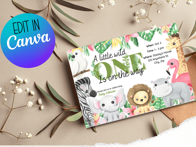 Cover image for A Little Wild One Is On The Way