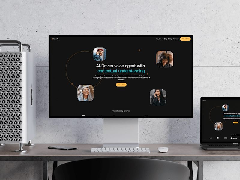 Cover image for AI Voice Agents - KonvrzAI