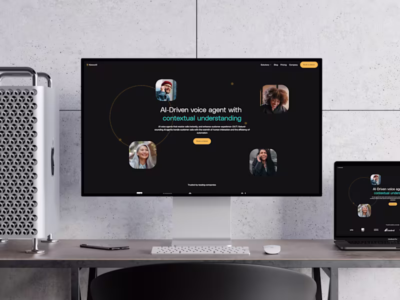 Cover image for AI Voice Agents - KonvrzAI