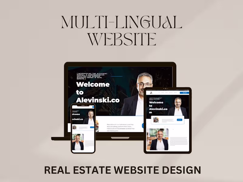 Cover image for Alexandre Levinski’s Real Estate Coaching and Training