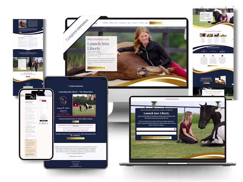 Cover image for Kajabi Site & Product Rebrand, Evergreen Funnel Setup