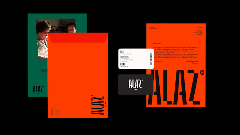 Cover image for Alaz Film | Brand Identity