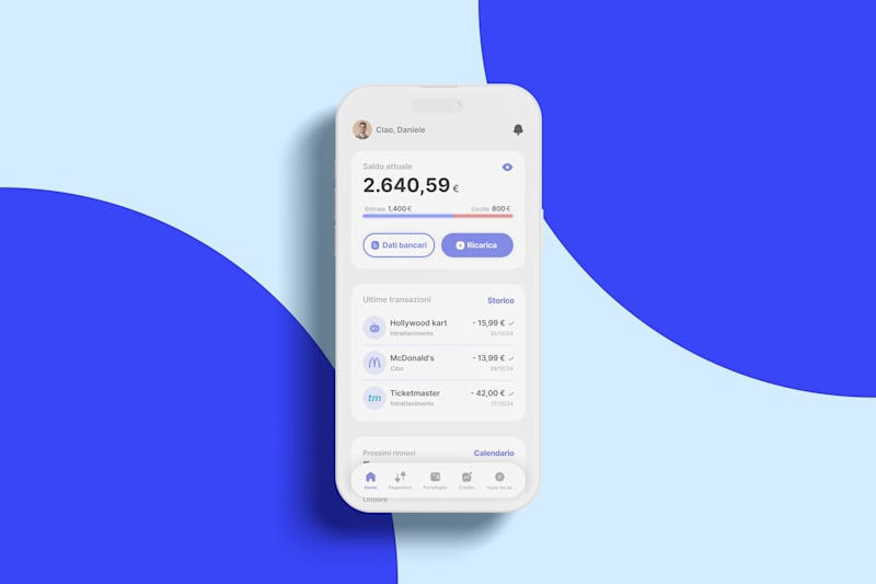 Cover image for Hype bank home page redesign