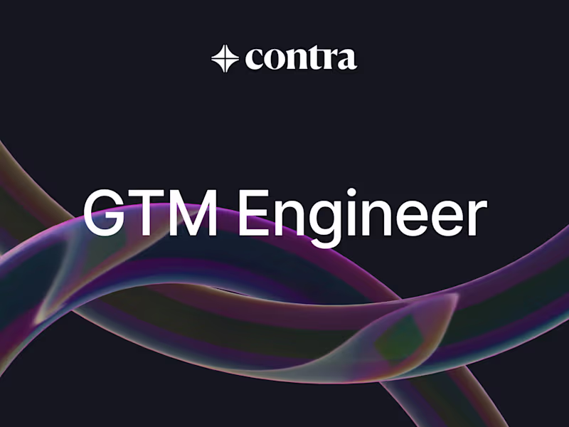 Cover image for GTM Engineer