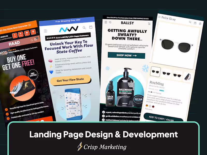Cover image for Replo Landing Page Design & Development