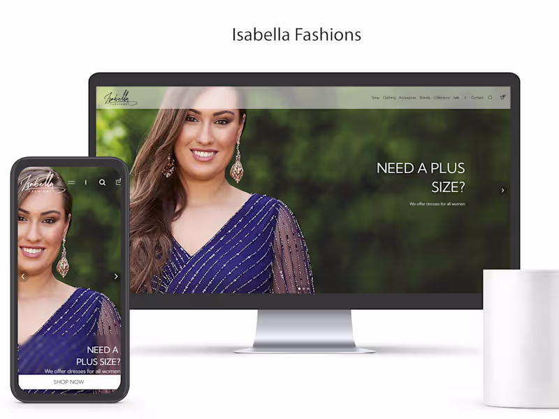 Cover image for Isabella Fashions
