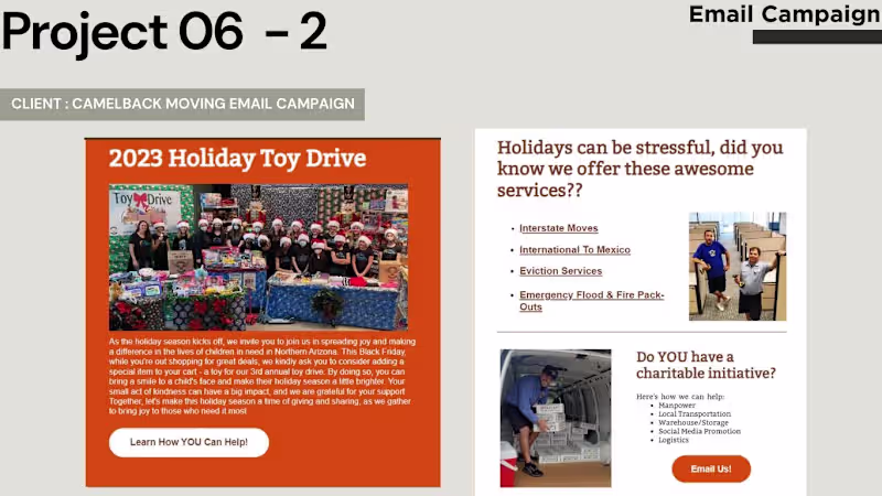 Cover image for Email Copy: Holiday Giving
