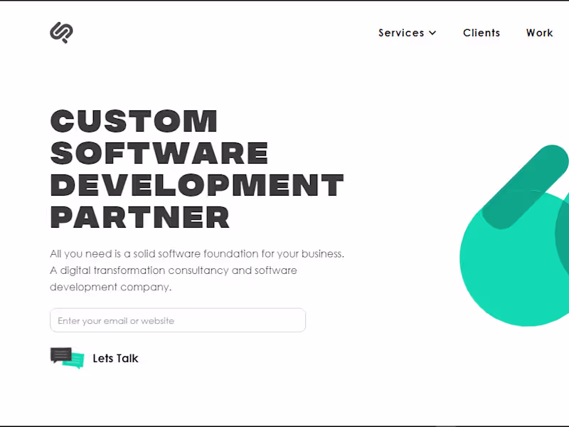 Cover image for Webflow project for A Software House