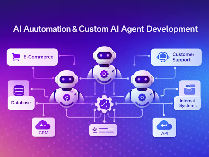 Cover image for AI Automation & Custom AI Agent Development