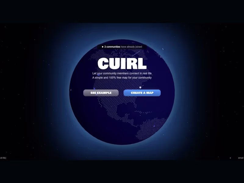 Cover image for CUIRL - a map for communities