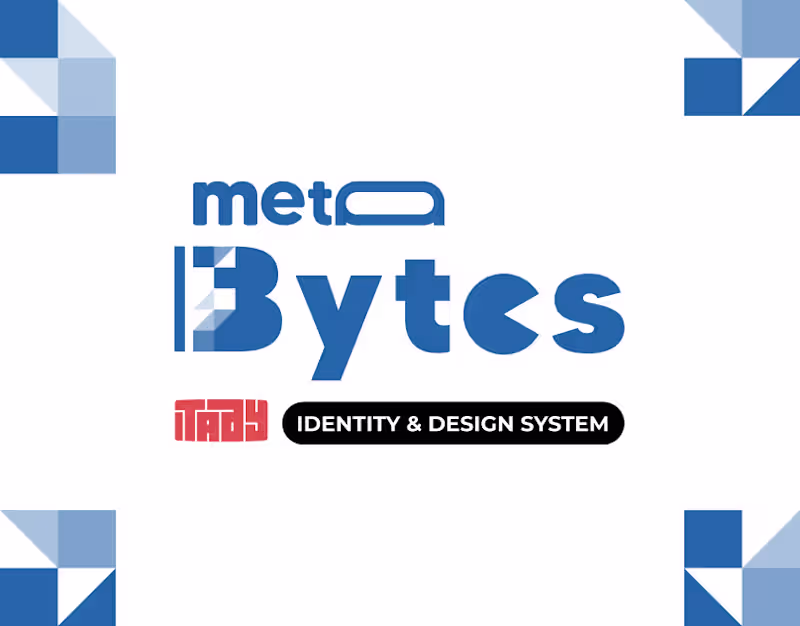 Cover image for MetaBytes | Identity & Design System