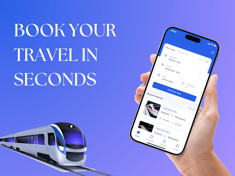Cover image for RailSwift Train Ticket Booking Platform 