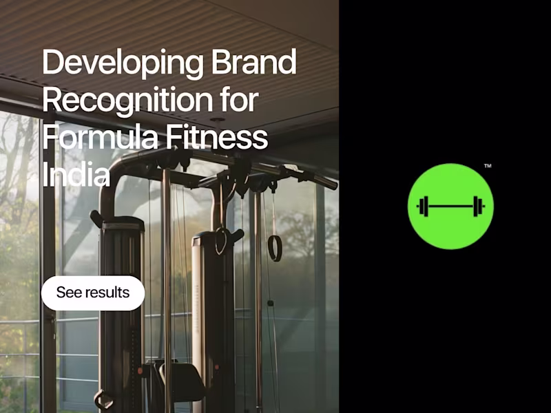 Cover image for Digital Brand Identity Development for Formula Fitness™ India