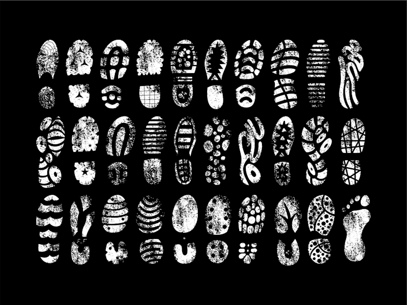 Cover image for Street Soles - a collection of footprints