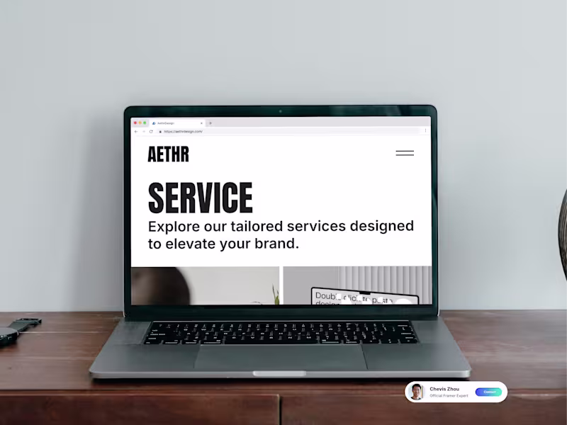Cover image for Web Design Agency Portfolio Website (Framer Dev + Figma Design)