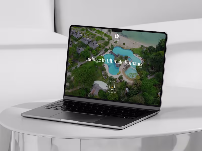 Cover image for Lejana - Villa & Hotel Framer Website