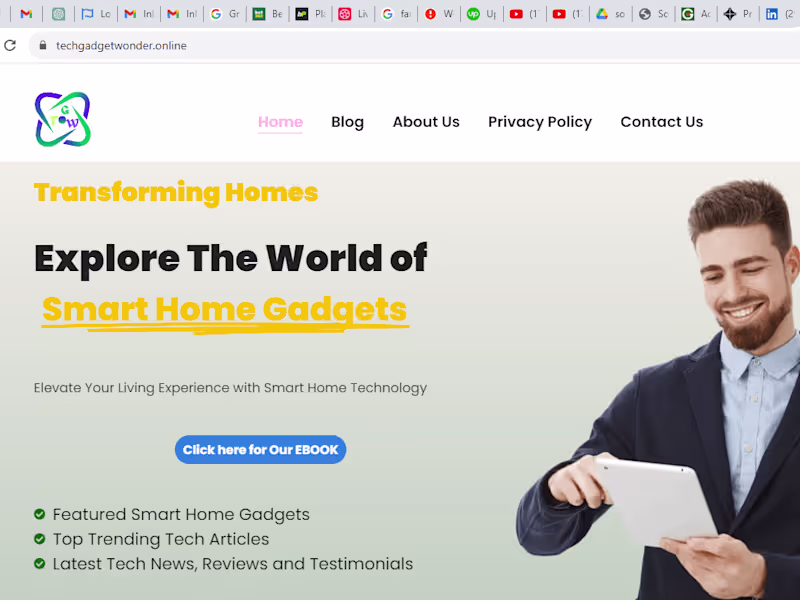 Cover image for Tech Gadgets Wonder