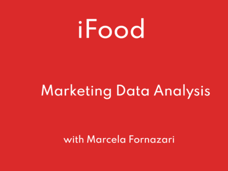 Cover image for iFood User Data Analysis and Marketing Strategy
