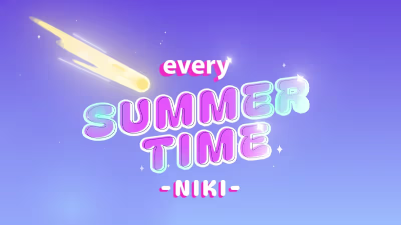 Cover image for NIKI - EVERY SUMMERTIME (Animated Music Video)