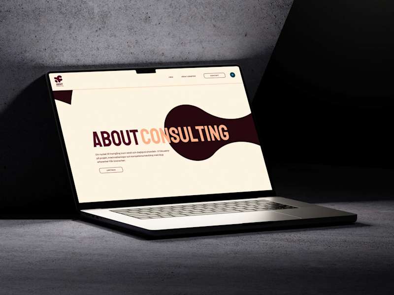 Cover image for About Consulting — Branding & Website
